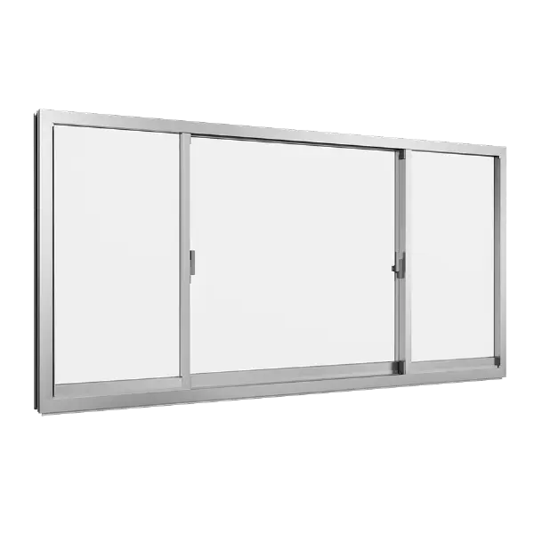 Cửa sổ trượt 3 cánh 2 ray Grants