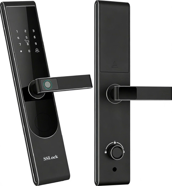 Khóa cửa vân tay, khóa thông minh B26-FACP (APP TTLOCK) nhôm cao cấp CNC